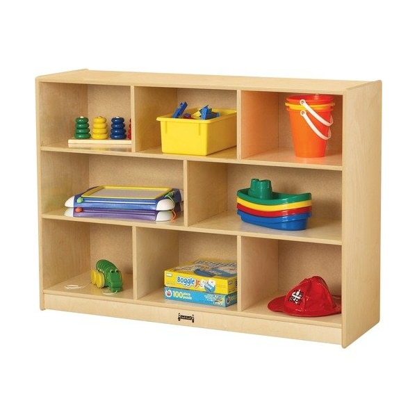 Jonti-Craft JontiCraft 2691JC, SUPER-SIZED SINGLE MOBILE STORAGE UNIT, 48W X 15D X 35.5H, WHITE JNT2691JC - main